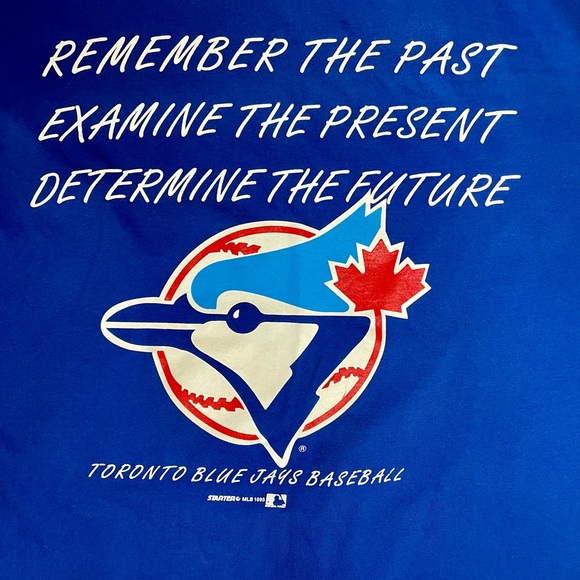 Vintage 1995 Toronto Blue Jays Starter Men’s Medium TShirt - Picture 2 of 7
